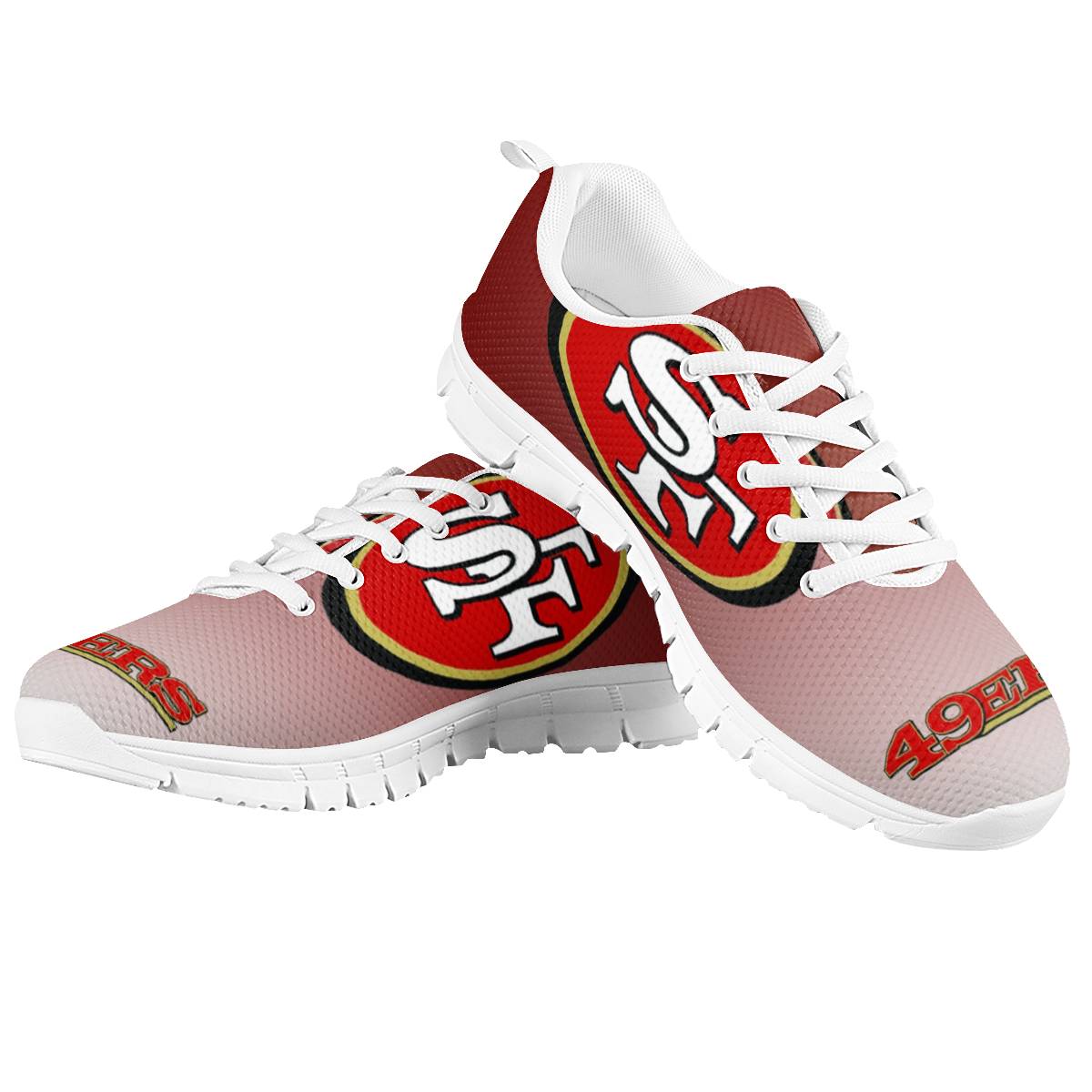 Men's San Francisco 49ers AQ Running Shoes 002
